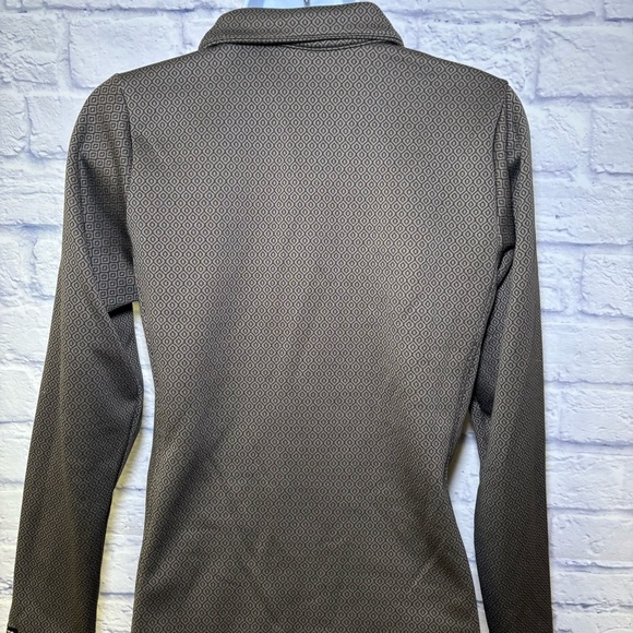 Kerrits 1/4 Zip Fleece Lined 1/4 Zip Shirt Womens Medium Equestrian Horse Riding - Picture 11 of 14